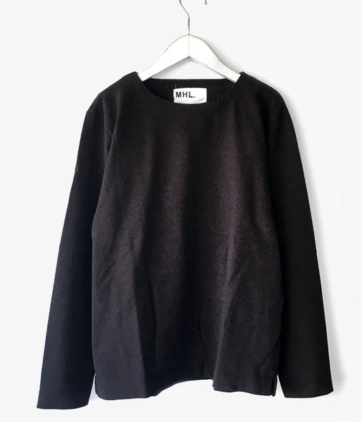 MHL./DRY COTTON JERSEY LS (BLACK)