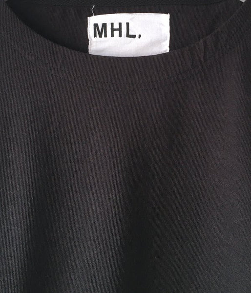 MHL./DRY COTTON JERSEY LS (BLACK)