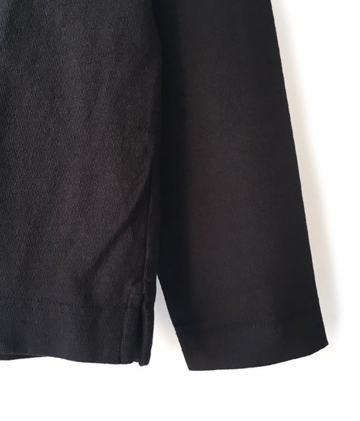 MHL./DRY COTTON JERSEY LS (BLACK)