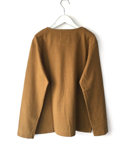 MHL./DRY COTTON JERSEY LS (BROWN)