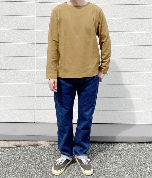 MHL./DRY COTTON JERSEY LS (BROWN)