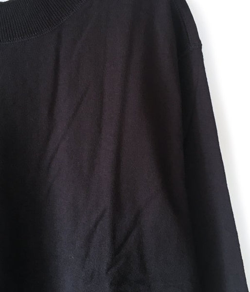 MHL./ROUGH COTTON JERSEY LS (NAVY)