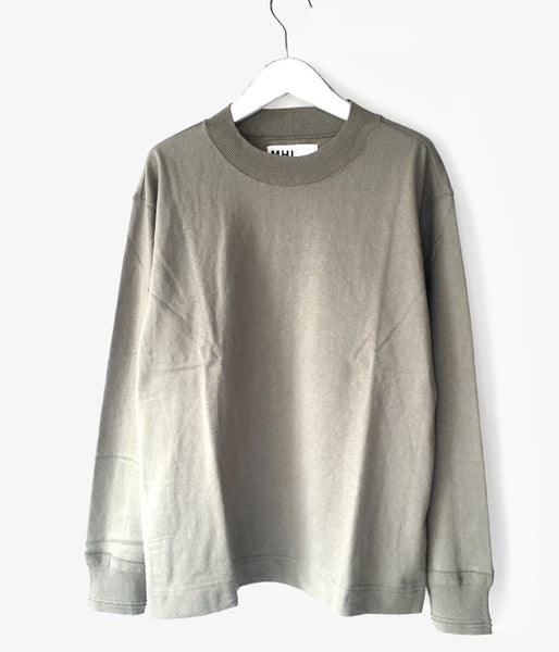 MHL./ROUGH COTTON JERSEY LS (GREEN)