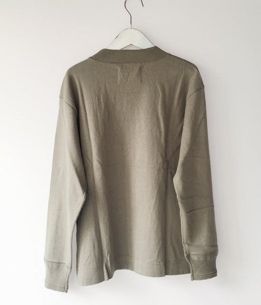 MHL./ROUGH COTTON JERSEY LS (GREEN)
