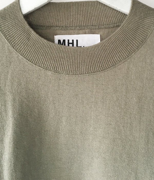 MHL./ROUGH COTTON JERSEY LS (GREEN)