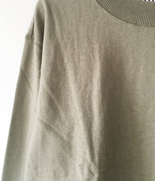 MHL./ROUGH COTTON JERSEY LS (GREEN)