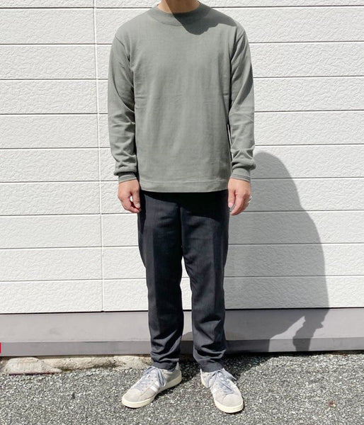 MHL./ROUGH COTTON JERSEY LS (GREEN)