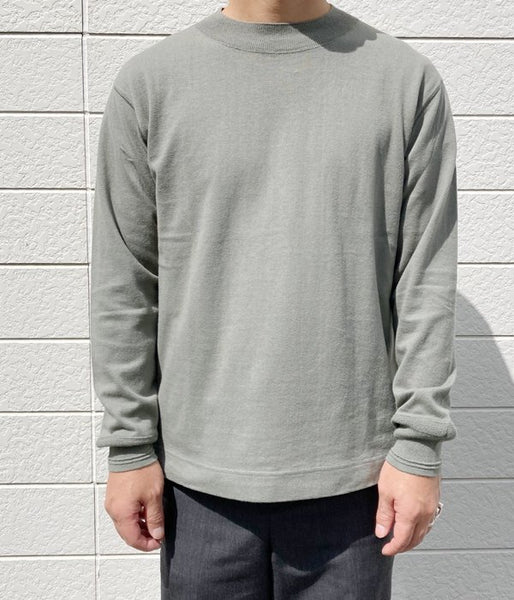 MHL./ROUGH COTTON JERSEY LS (GREEN)