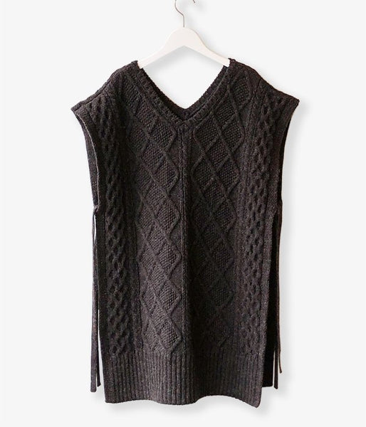 WRYHT/FISHERMAN SQUARE TOPS(ESPRESSO)