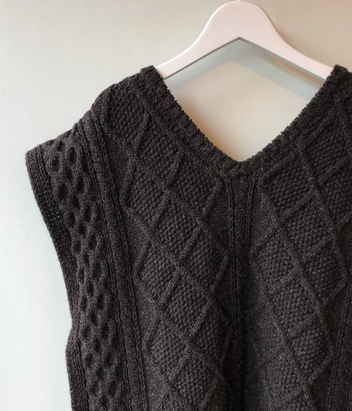 WRYHT/FISHERMAN SQUARE TOPS(ESPRESSO)