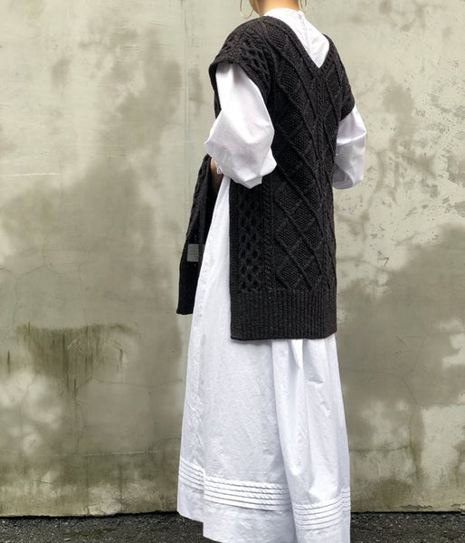 WRYHT/FISHERMAN SQUARE TOPS(ESPRESSO)