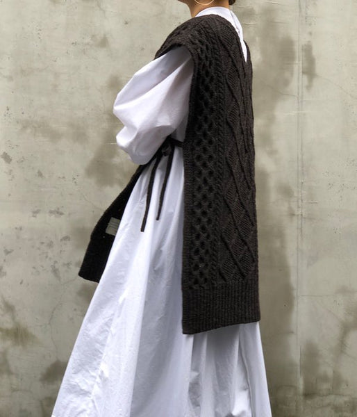 WRYHT/FISHERMAN SQUARE TOPS(ESPRESSO)