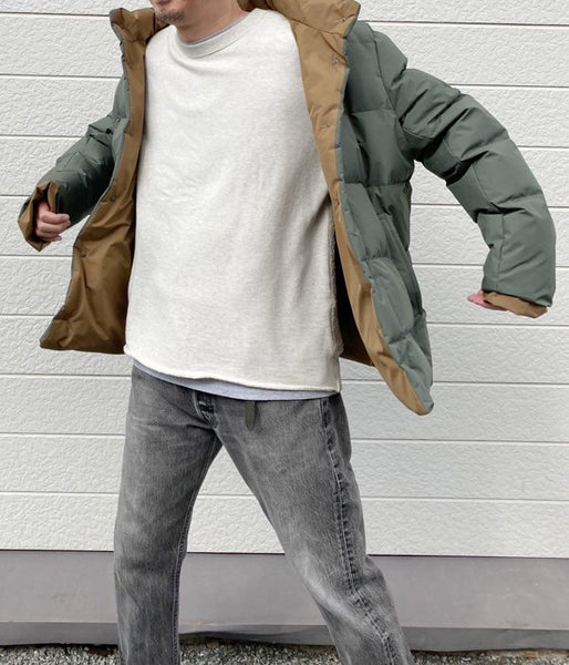 DIGAWEL/F/CE×DIGAWEL REVERSIBLE DOWN JACKET (COYOTE)