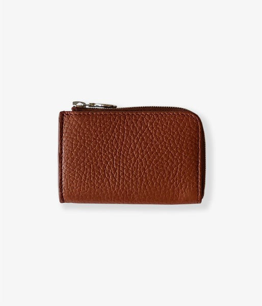 Aeta/PEBBLE GRAIN LEATHER COIN CASE(BRICK)