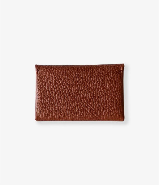 Aeta/PEBBLE GRAIN LEATHER MINI WALLET(BRICK)