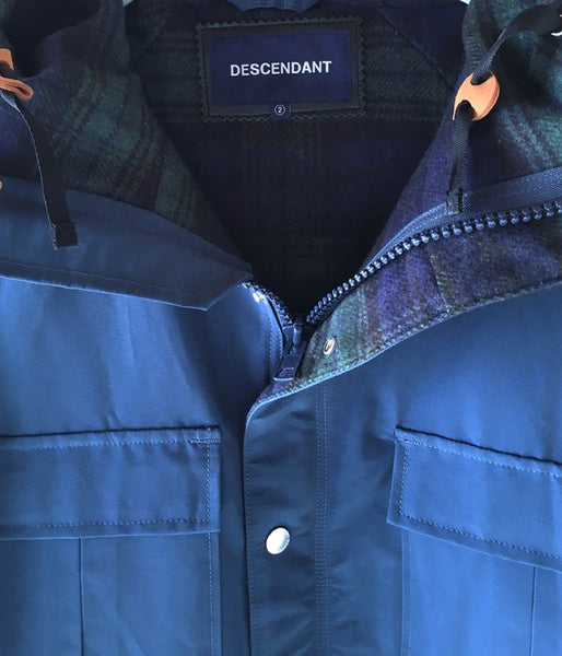 DESCENDANT/BROOK 60/40 JACKET (NAVY)