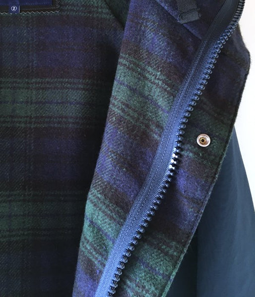 DESCENDANT/BROOK 60/40 JACKET (NAVY)