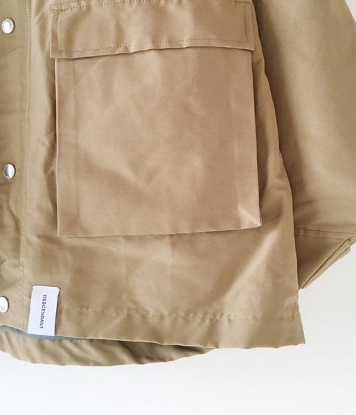 DESCENDANT/BROOK 60/40 JACKET (BEIGE)