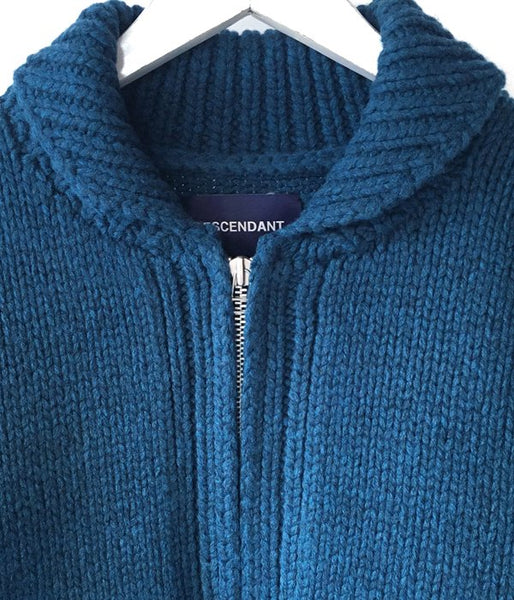 DESCENDANT/SKI COWICHAN KNIT (BLUE)
