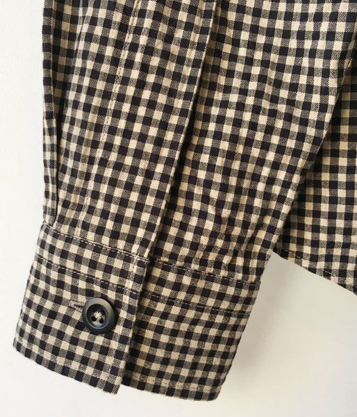 MHL./VINTAGE COTTON WOOL SHIRT (MULTI)
