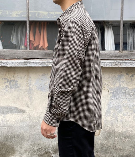 MHL./VINTAGE COTTON WOOL SHIRT (MULTI)