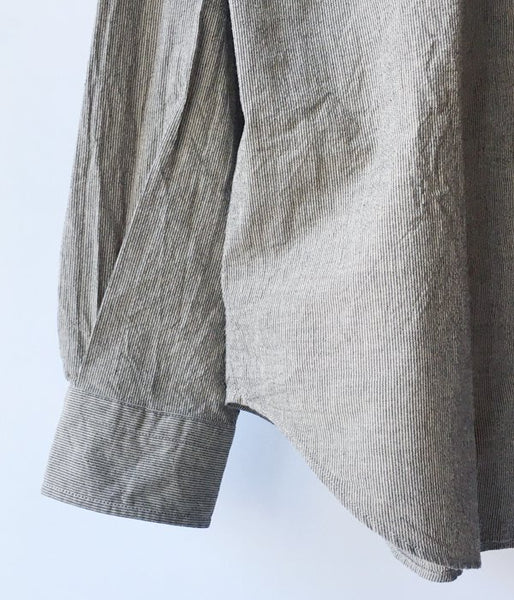 MHL./VINTAGE COTTON WOOL SHIRT (BASIC)
