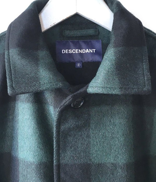 DESCENDANT/RAG MELTON JACKET (GREEN)
