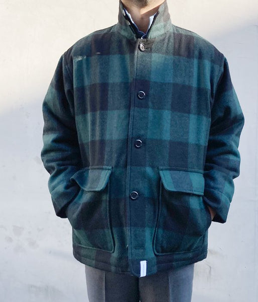 DESCENDANT/RAG MELTON JACKET (GREEN)