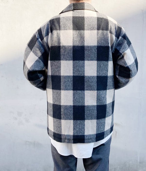 DESCENDANT/RAG MELTON JACKET (WHITE)