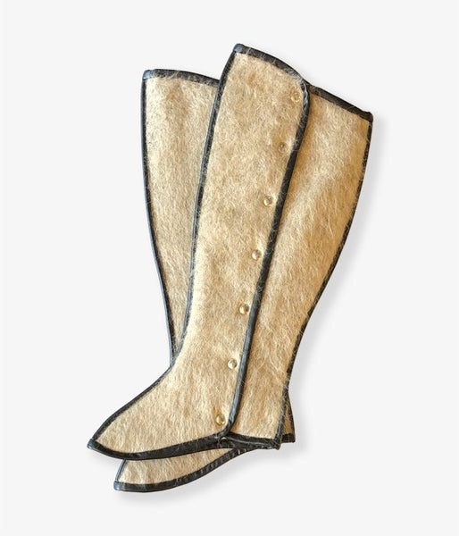 FUMIKA_UCHIDA/MOHAIR SHAGGY LEG-COVERS(BEIGE)