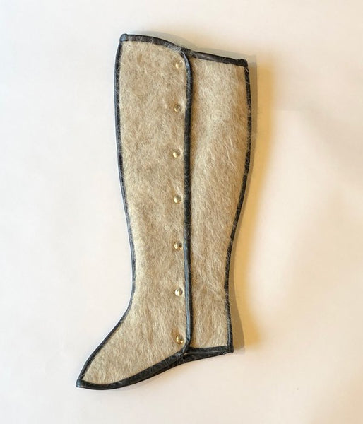 FUMIKA_UCHIDA/MOHAIR SHAGGY LEG-COVERS(BEIGE)