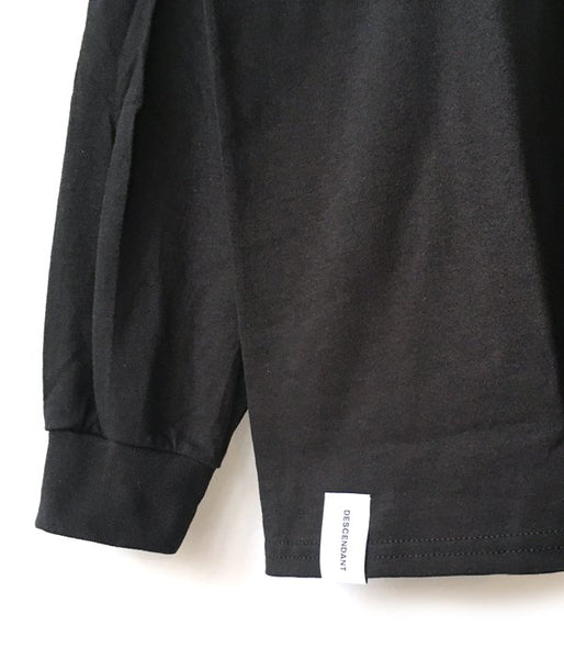 DESCENDANT/BOX LS TEE (BLACK)