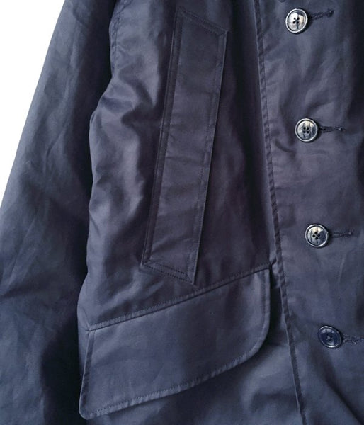 DESCENDANT/D-B9 TWILL JACKET (NAVY)