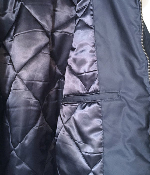 DESCENDANT/D-B9 TWILL JACKET (NAVY)