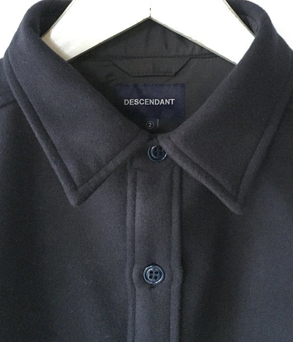 DESCENDANT CPOC MELTON LS SHIRT ジャケット 3 DESCENDANT / CPOC MELTON LS SHIRT