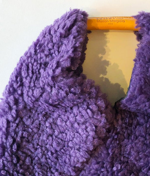 MM6 MAISON MARGIELA/TEDDY JAPANESE TOTE BAG MINI(PURPLE)