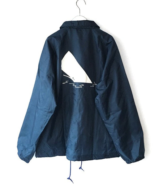 DESCENDANT/SPY HOP COACH JACKET (NAVY)