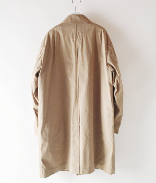 MHL./PROOFED COTTON NYLON TWILL COAT (BEIGE)
