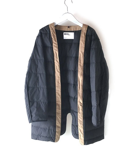 MHL./PROOFED COTTON NYLON TWILL COAT (BEIGE)