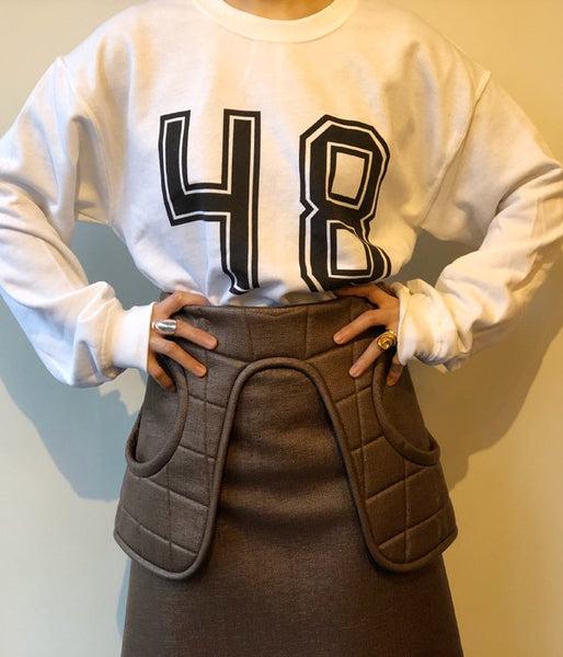 CALIFORNIA STORE/48TE SWEAT LIMITED COLOR(WHITE)