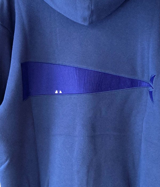 DESCENDANT/CACHALOT HOODED SWEATSHIRT (NAVY)