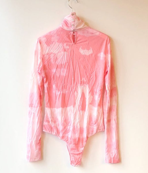FUMIKA_UCHIDA/TIE-DYE BODYSUIT(PINK/size36)