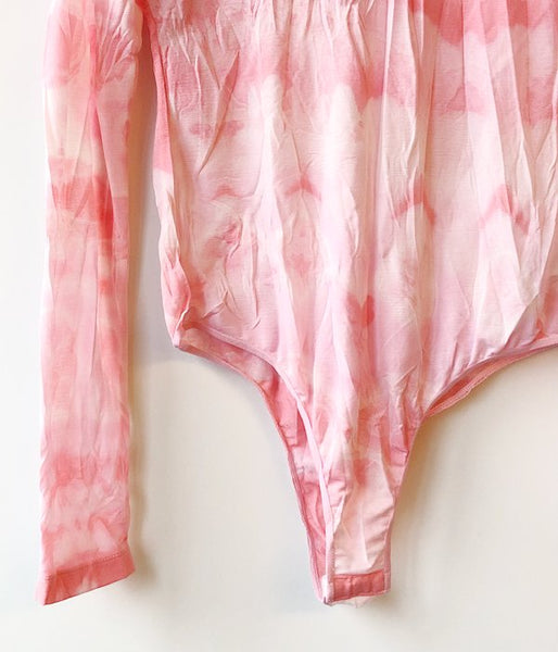 FUMIKA_UCHIDA/TIE-DYE BODYSUIT(PINK/size36)