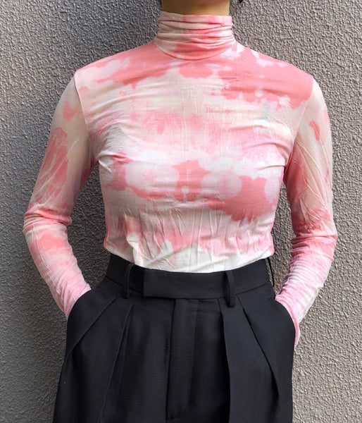 FUMIKA_UCHIDA/TIE-DYE BODYSUIT(PINK/size36)