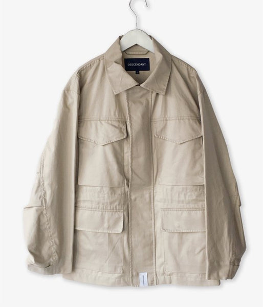 DESCENDANT/KEY WEST TWILL JACKET (BEIGE)
