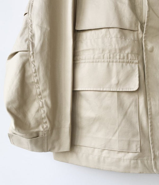 DESCENDANT/KEY WEST TWILL JACKET (BEIGE)