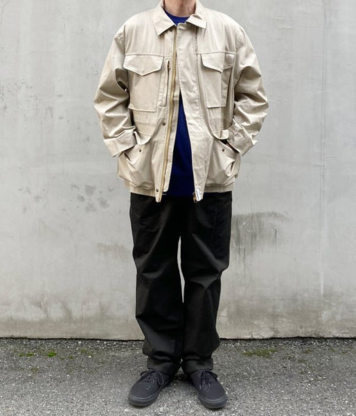 DESCENDANT/KEY WEST TWILL JACKET (BEIGE)