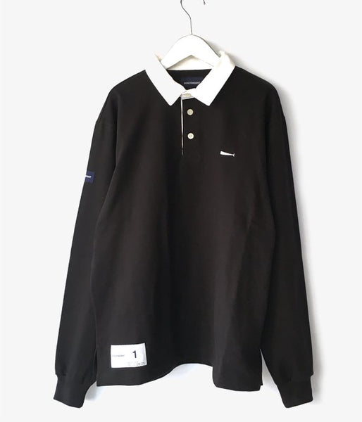 DESCENDANT/PUBA POLO LS (BLACK)