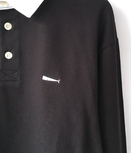 DESCENDANT/PUBA POLO LS (BLACK)