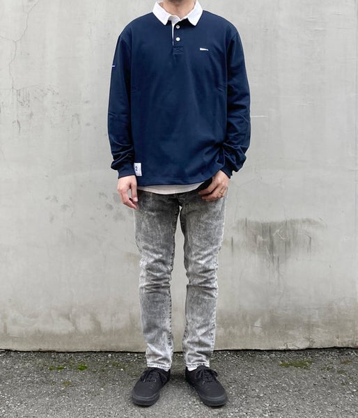 DESCENDANT/PUBA POLO LS (NAVY)